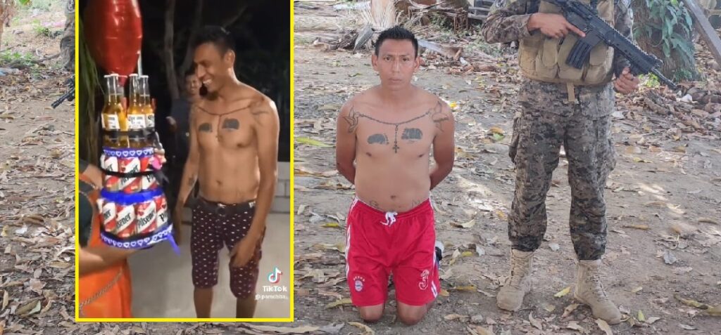 Pandillero fue capturado mientras celebraba su cumpleaños (VIDEO)