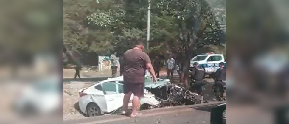 Automovilista protagoniza grave accidente tras chocar frontalmente cerca de American Park