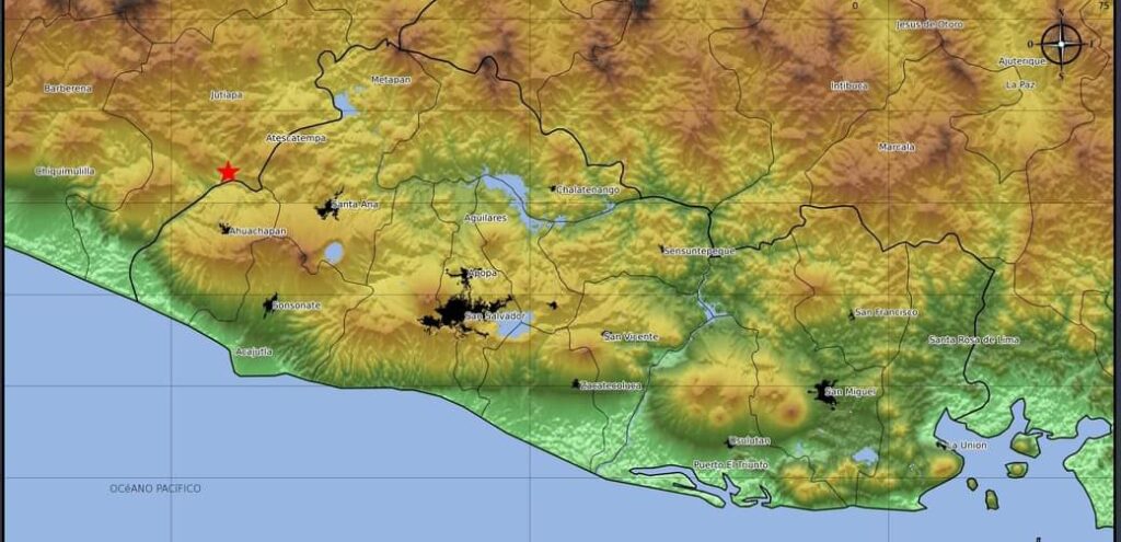 Nuevo sismo sacude los límites entre Guatemala y El Salvador
