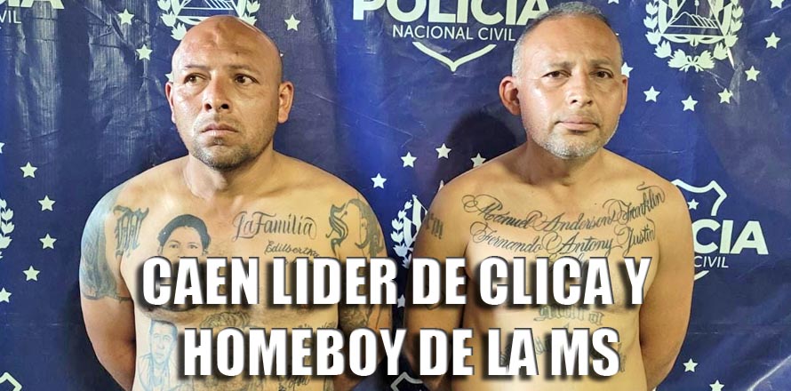 Caen fundador y homeboy de la clica “Cristo Escalones Locos Salvatruchos”