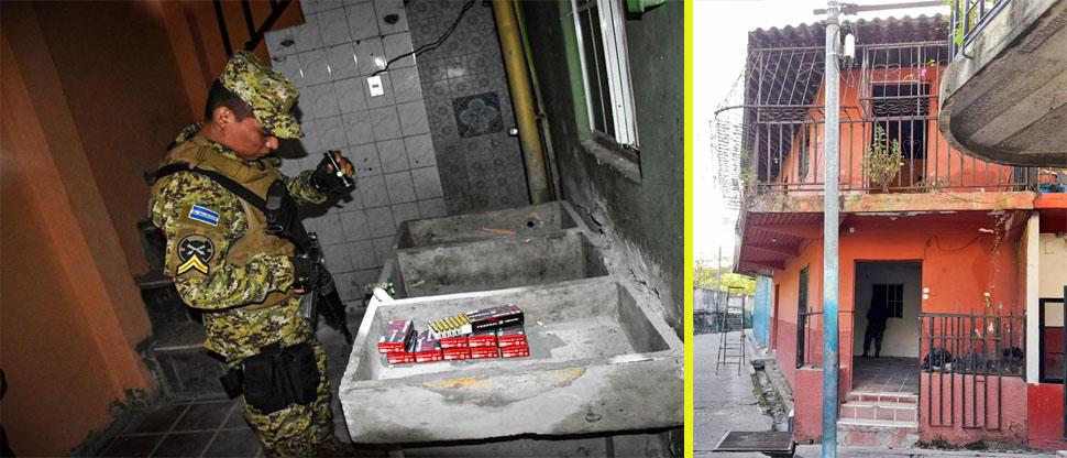 Localizan cajas con munición ocultas en casa abandonada en la comunidad Tutunichapa