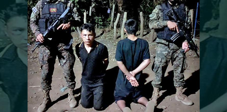 Tras denuncia ciudadana, pandilleros de la MS son capturados en Santa Tecla