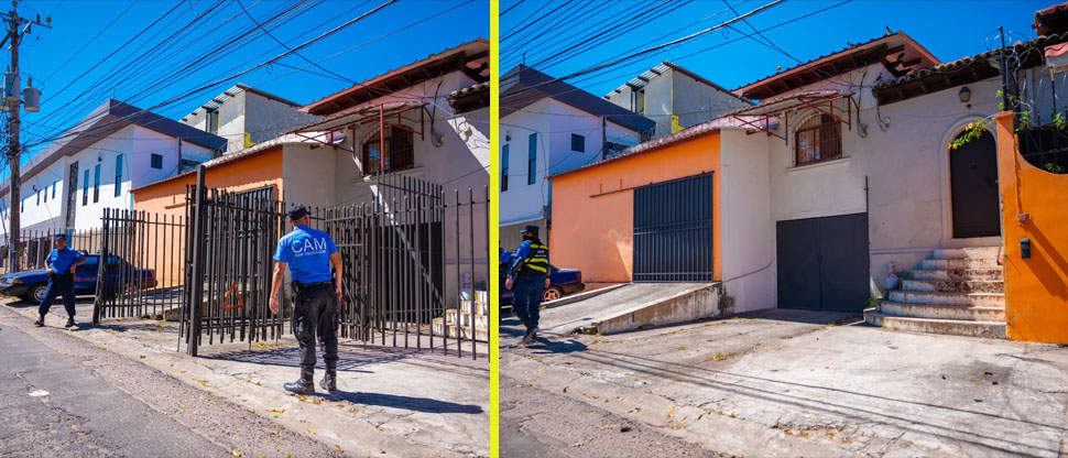 Retiran estructuras que bloqueaban el paso a peatones en la 53 avenida sur