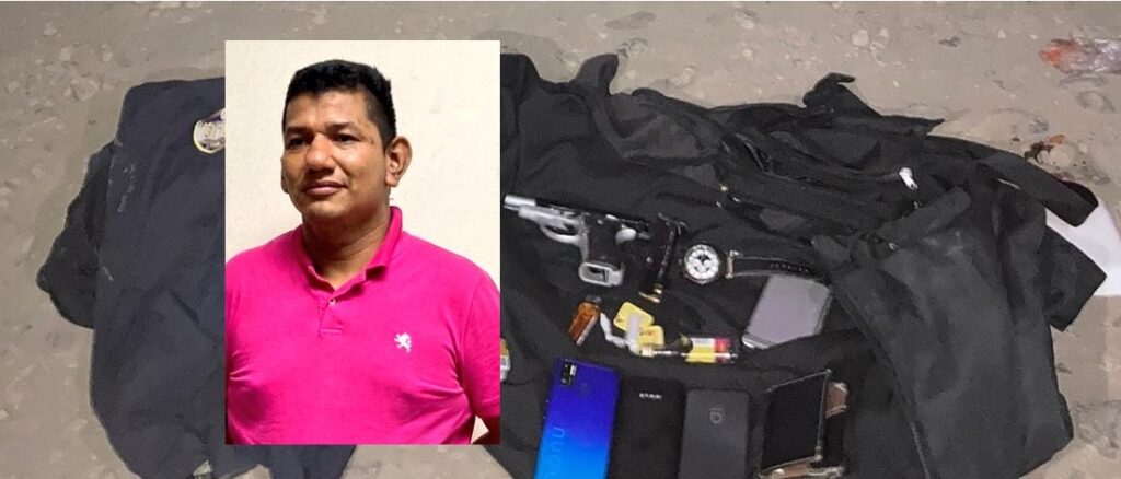 Capturan a sujeto que pretendía ingresar ilegal a El Salvador y con prendas similares a las de uso policial