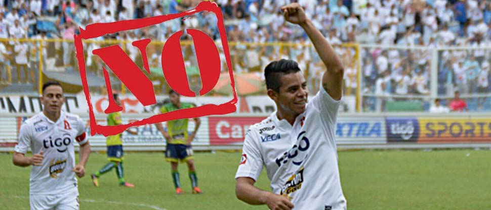 Alianza confirma que Alex Larín  les dijo que «no»