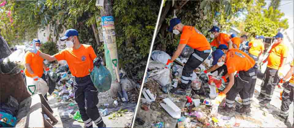 Recolectan basura en calles de Mejicanos para evitar enfermedades