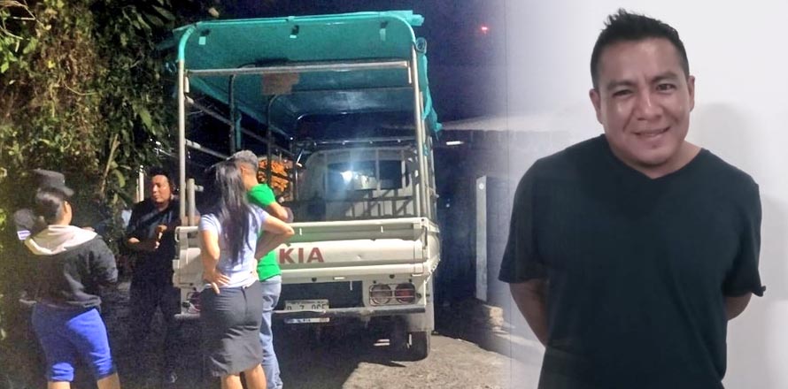 Sujeto ebrio chocó un camión contra una vivienda en Cojutepequeque