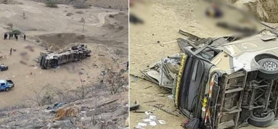 Bus cae por barranco y deja más de 20 muertos en Perú