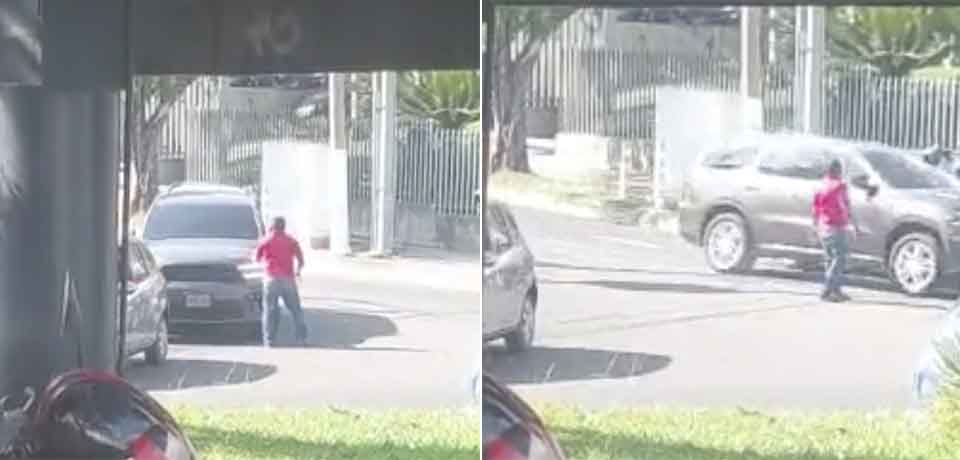 VIDEO: Conductor se da a la fuga luego de impactar a otro vehículo en Merliot