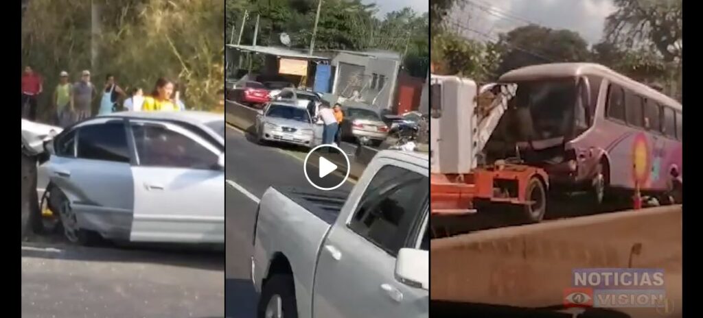 Choque en El Congo causa un fuerte tráfico en carretera Panamericana | VIDEO
