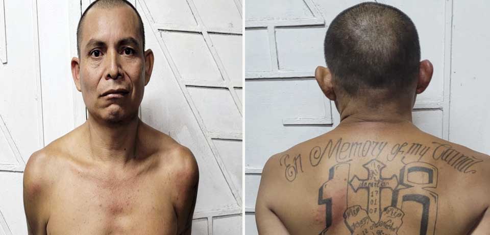 Cae miembro de la 18 que asesinó a varias personas en Quezaltepeque