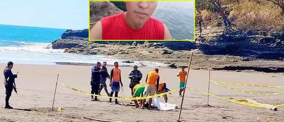 Él era Romeo, joven que falleció ahogado tras ser arrastrado por una ola en una playa de La Libertad