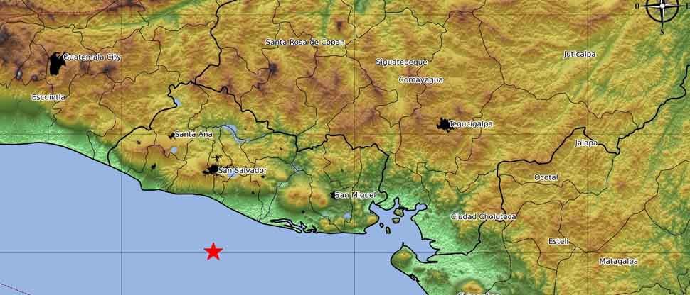 Fuerte sismo registrado en costas de La Paz sacude parte del país, este domingo