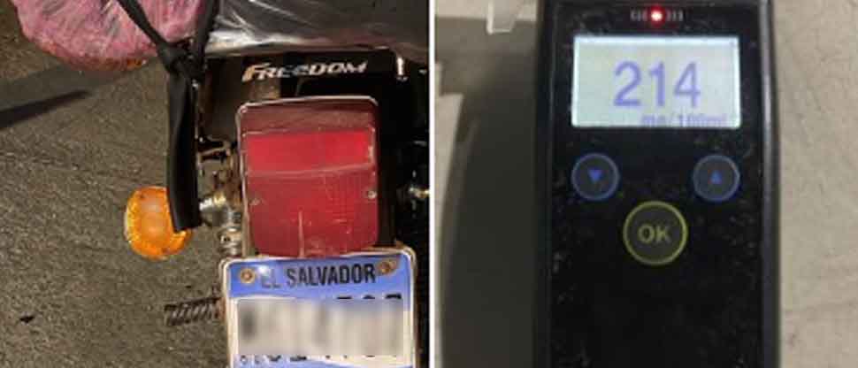 Capturan a conductor ebrio que puso en riesgo su vida y la de otras personas