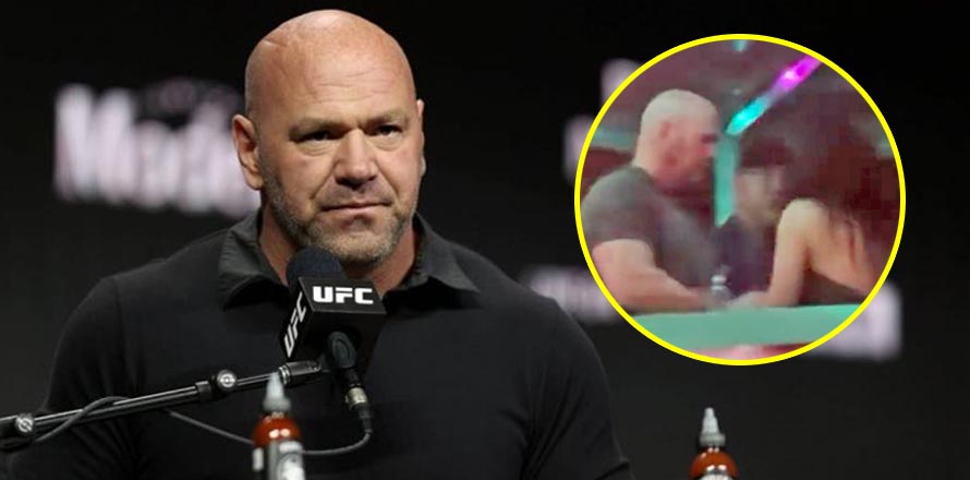 Presidente de la UFC es captado dándole cachetadas a su esposa durante celebración de año nuevo