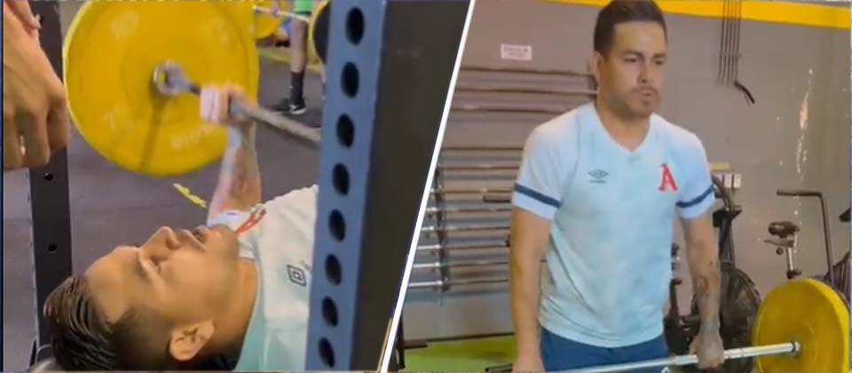 Preparador físico de Alianza asegura que Fito Zelaya ha bajado 24 libras y ha sido «muy profesional»