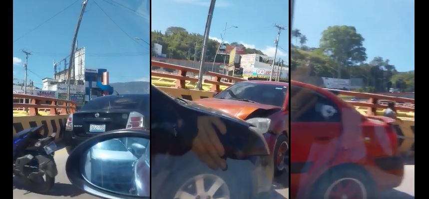 Se reporta aparatoso accidente en Paso del Jaguar | VIDEO