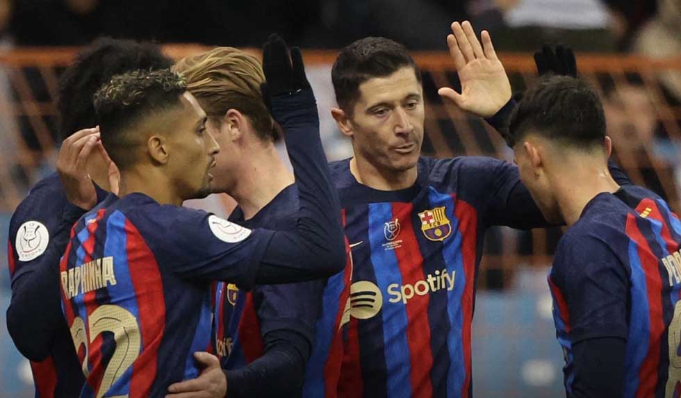Barcelona y Real Madrid se enfrentarán en la final de la Supercopa de España