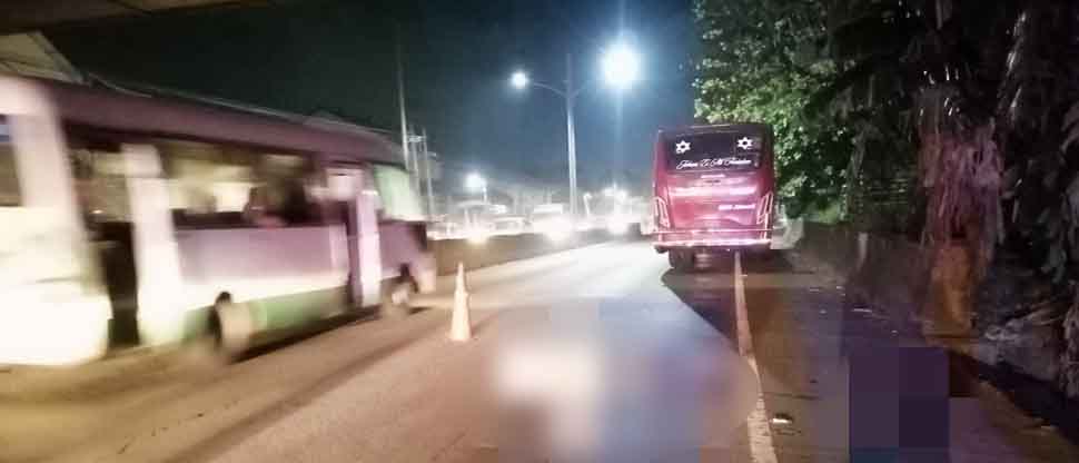 Hombre muere atropellado cuando intentaba cruzar en carretera Troncal del Norte
