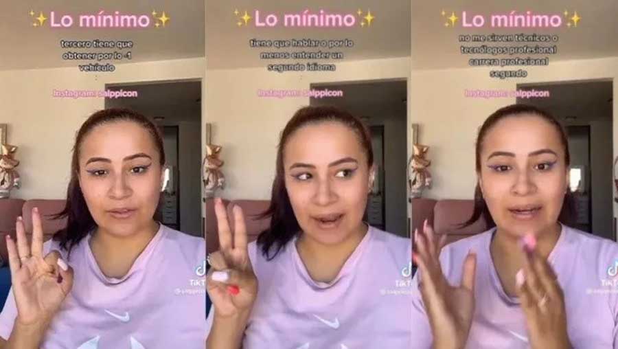 VIDEO: Mujer es linchada en redes tras publicar los requisitos para ser su novio