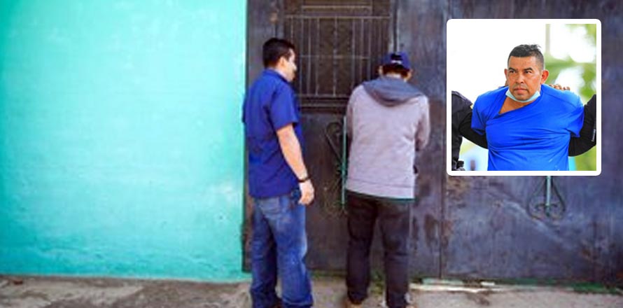 Incautan vivienda de Hugo Osorio, el asesino serial de Chalchuapa