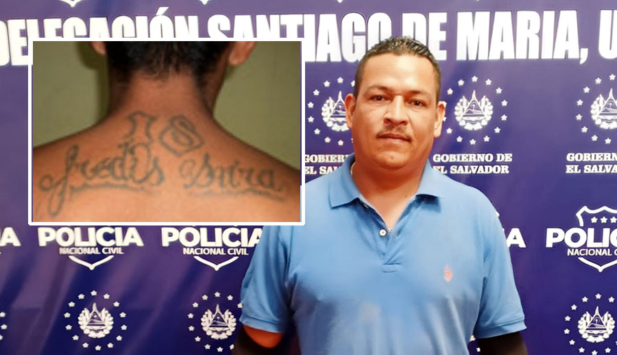 Capturan a “Tito”, pandillero que intentaba pasar desapercibido en Usulután