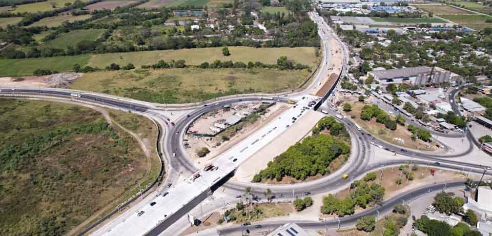 Paso a desnivel en San Juan Opico presenta 80% de avance