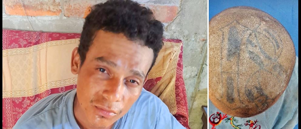 Cae pandillero que intentaba pasar desapercibido ocultando sus tatuajes