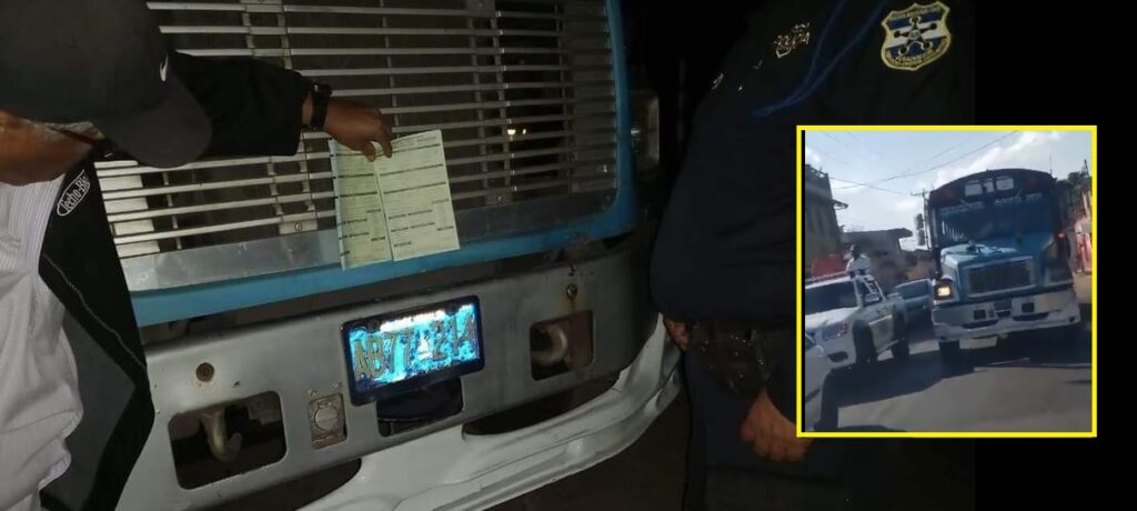 VMT y PNC ubican a motorista que circulaba en contrasentido en Santa Ana