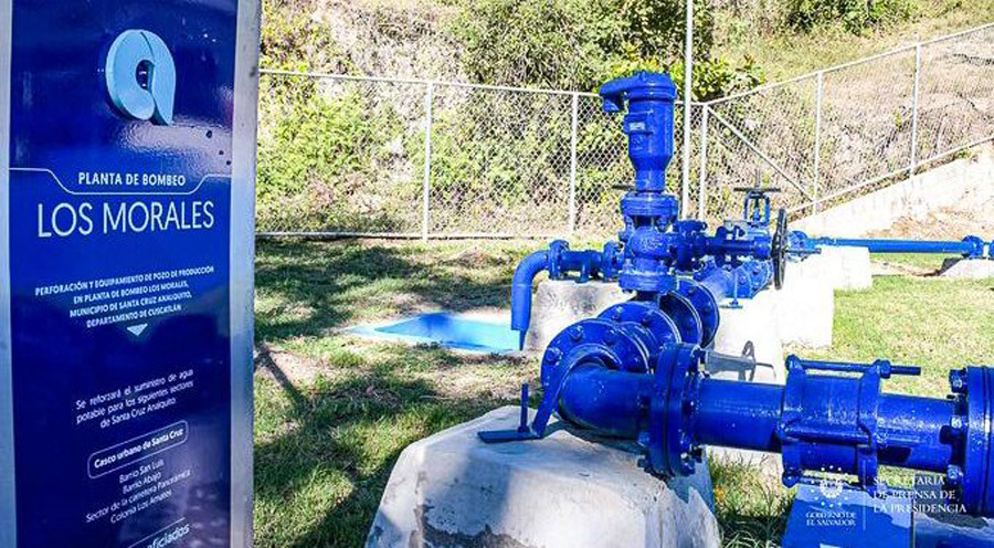 ANDA inaugura pozo en Planta de Bombeo Los Morales de Cuscatlán