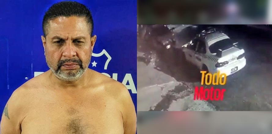 Capturan a sujeto que fue captado hurtando baterías de carros en San Salvador