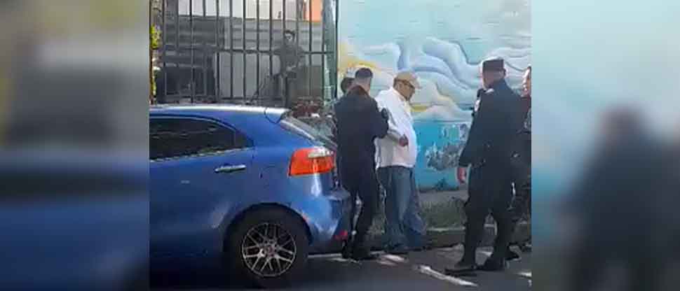 VIDEO: Capturan a sujeto que provocó accidente por conducir bajo efectos del alcohol