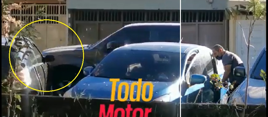 VIDEO: Ciudadanos estrellan el carro de delincuente que tenía meses de hurtar rines en residencial La Gloria