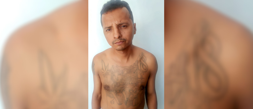 Sacan de las calles a peligroso pandillero que operaba en una zona rural de Cuscatlán