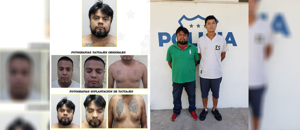 Retornan a El Salvador dos peligrosos MS que fueron capturados en México