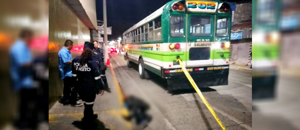 Persona muere tras ser arrollada por un autobús de la ruta 202