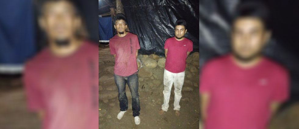 Capturan a mareros tras atacar a tiros a militares
