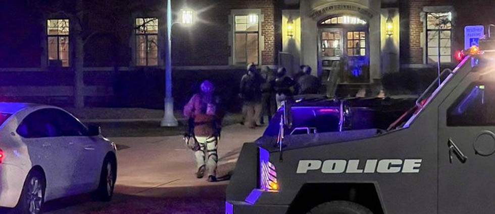 Al menos tres muertos y cinco heridos tras tiroteo en la Universidad Estatal de Michigan