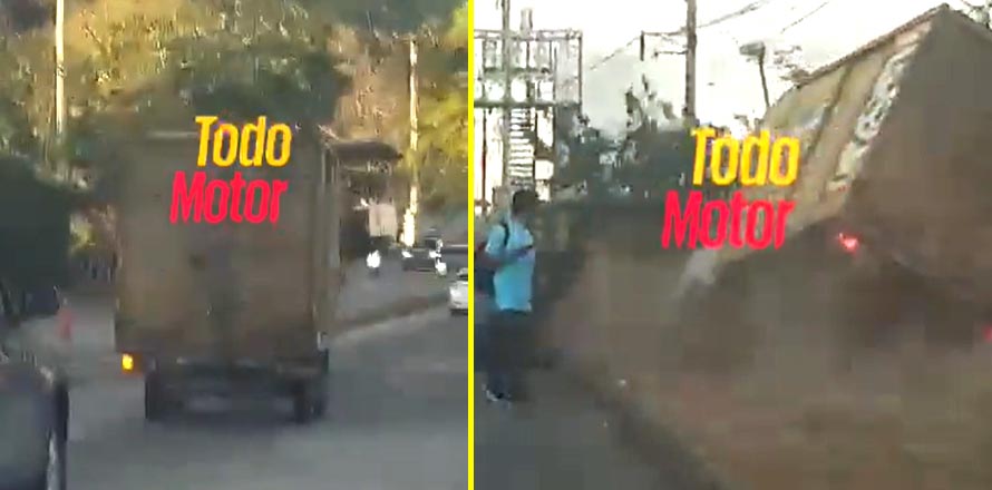 VIDEO | Captan aparatoso accidente; el conductor iba en aparente estado de ebriedad
