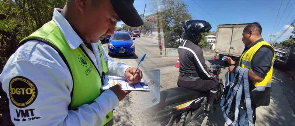 VMT intensifica controles vehiculares para garantizar que conductores cumplan las leyes de tránsito