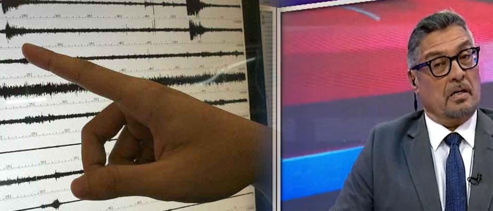 Fuerte sismo asusta a Roberto Bundio y le saca un “gallito” en plena transmisión