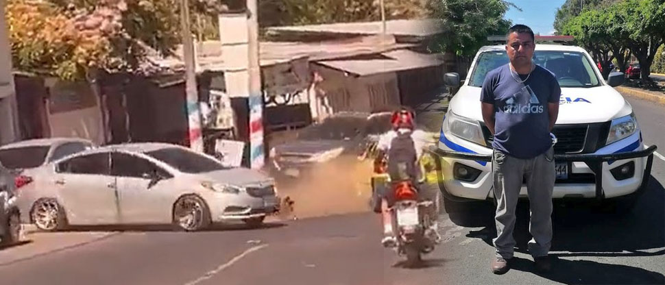 PNC captura a taxista borracho que provocó choque lesionando a una abuelita de 80 años