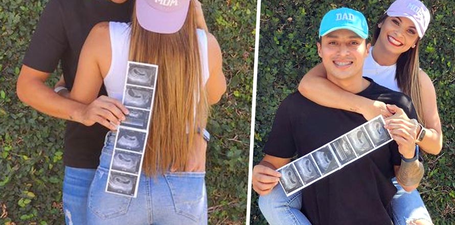 Liz Pleitez y Bryan Tamacas anuncian la llegada de su primer bebé