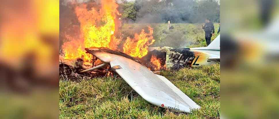 Avioneta se estrella en Guatemala y deja tres tripulantes fallecidos