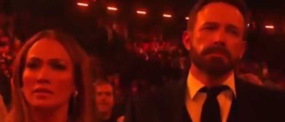 Reacción de  Ben Affleck en los Grammy se vuelve meme
