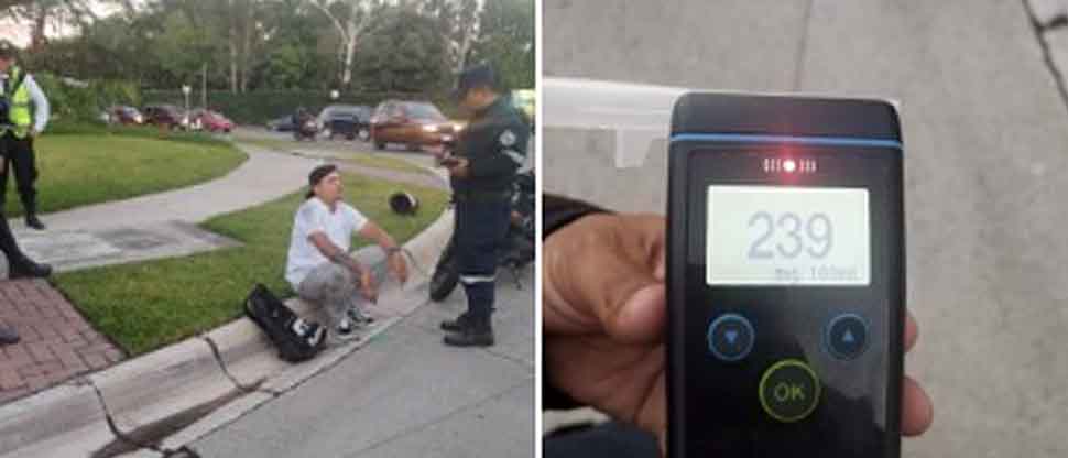 Capturan a conductor que no portaba licencia, tarjeta de circulación y circulaba en estado de ebriedad