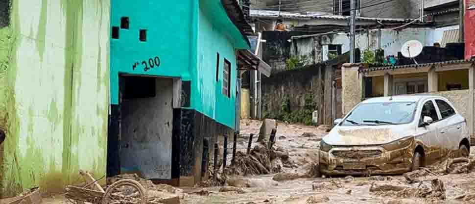 36 fallecidos y 40 desaparecidos por lluvias en Brasil