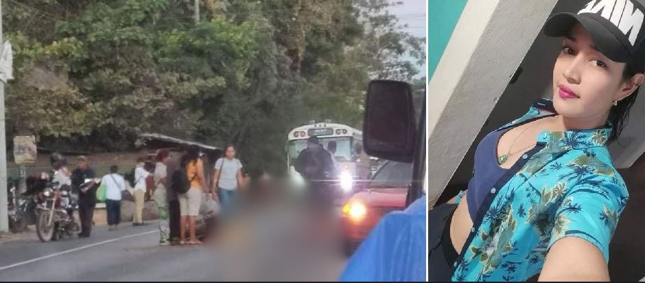 Ella era Yosselin, joven que sufrió un trágico accidente esta mañana en Sonsonate (FOTOS)