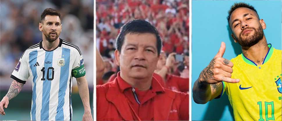 Chino Flores asegura que es comparado con Leo Messi y Neymar