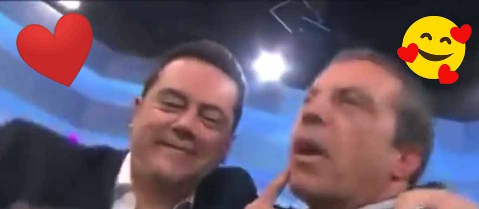 Viralizan video de analistas de El Chiringuito mostrándose «amor»